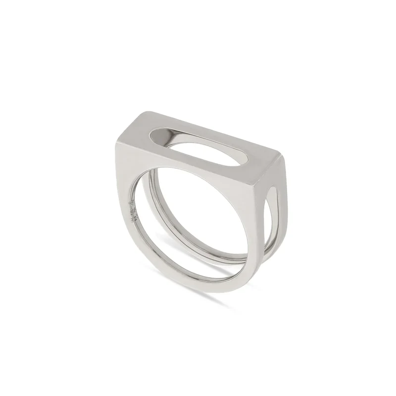 TOM WOOD - Cage Ring Single - (Silver) - Image 3