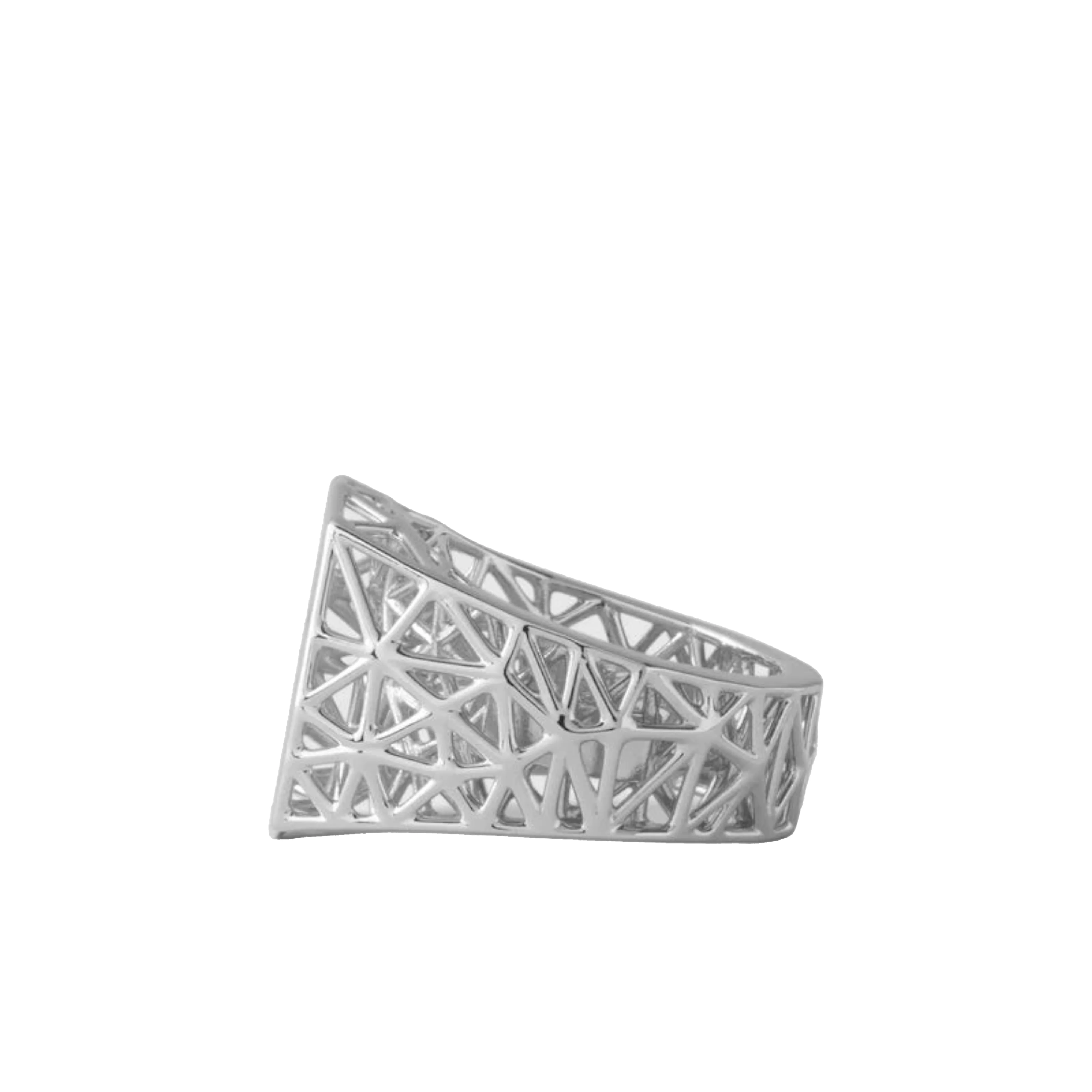TOM WOOD - Mesh Ring - (Silver) - Image 3