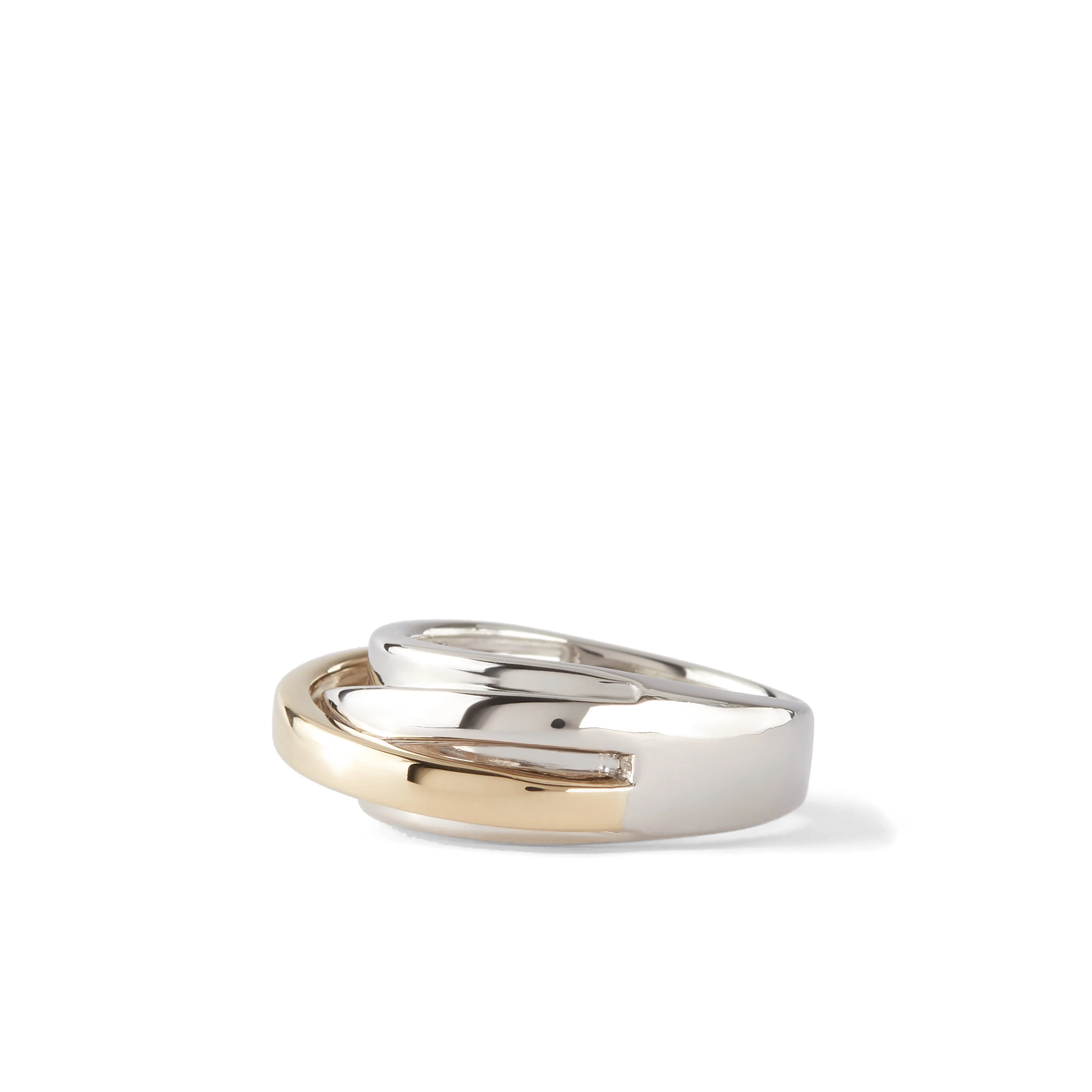 Tom Wood - Orb Ring Slim Duo - (Silver/Gold) - Image 3