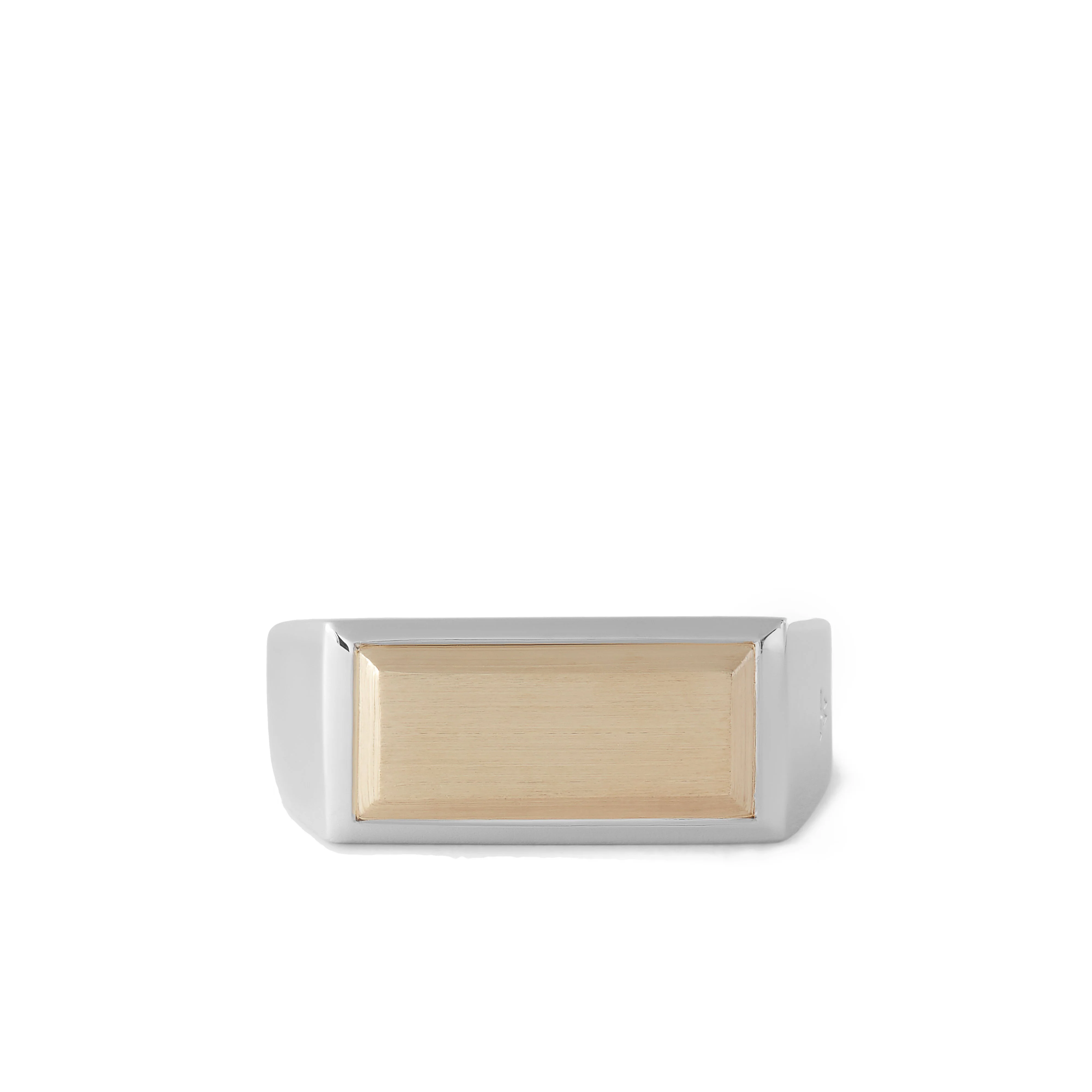 TOM WOOD - Peaky Ring Gold Top - (Yellow Gold)