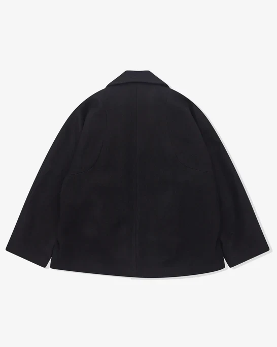 TORISHEJU - Women's Wool Concave Jacket - (Black) - Image 2
