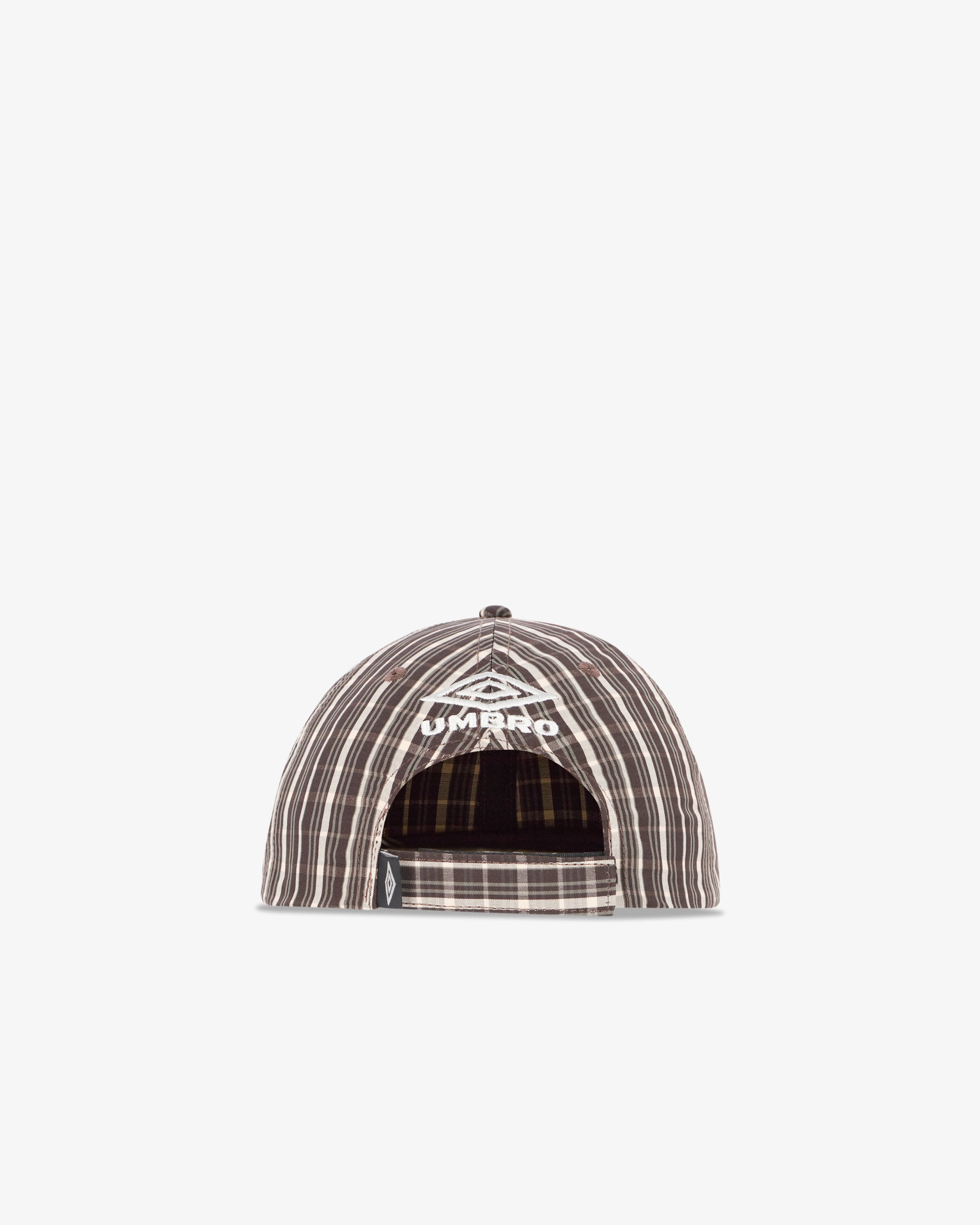 UMBRO - Men's Check Hazard Cap - (Brown) - Image 2