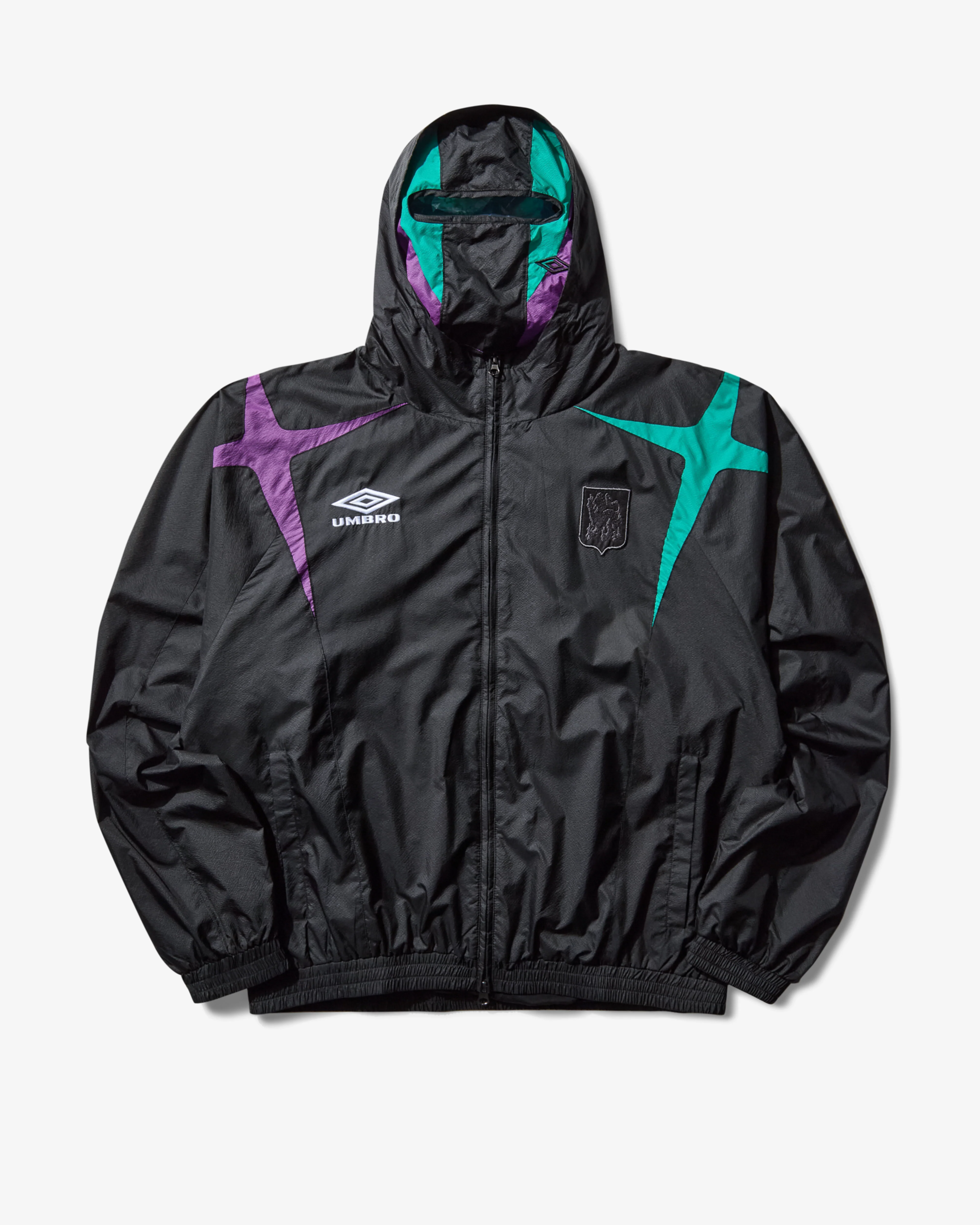 UMBRO - Men's Jester Masked Track Jacket - (Black)