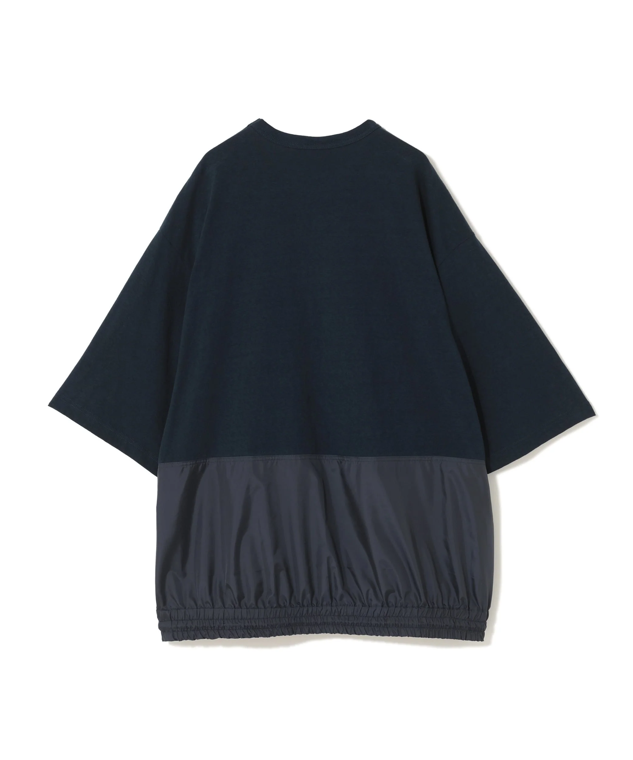 UNDERCOVER - Men's Cotton Sleeve Nylon Top - (Navy) - Image 2