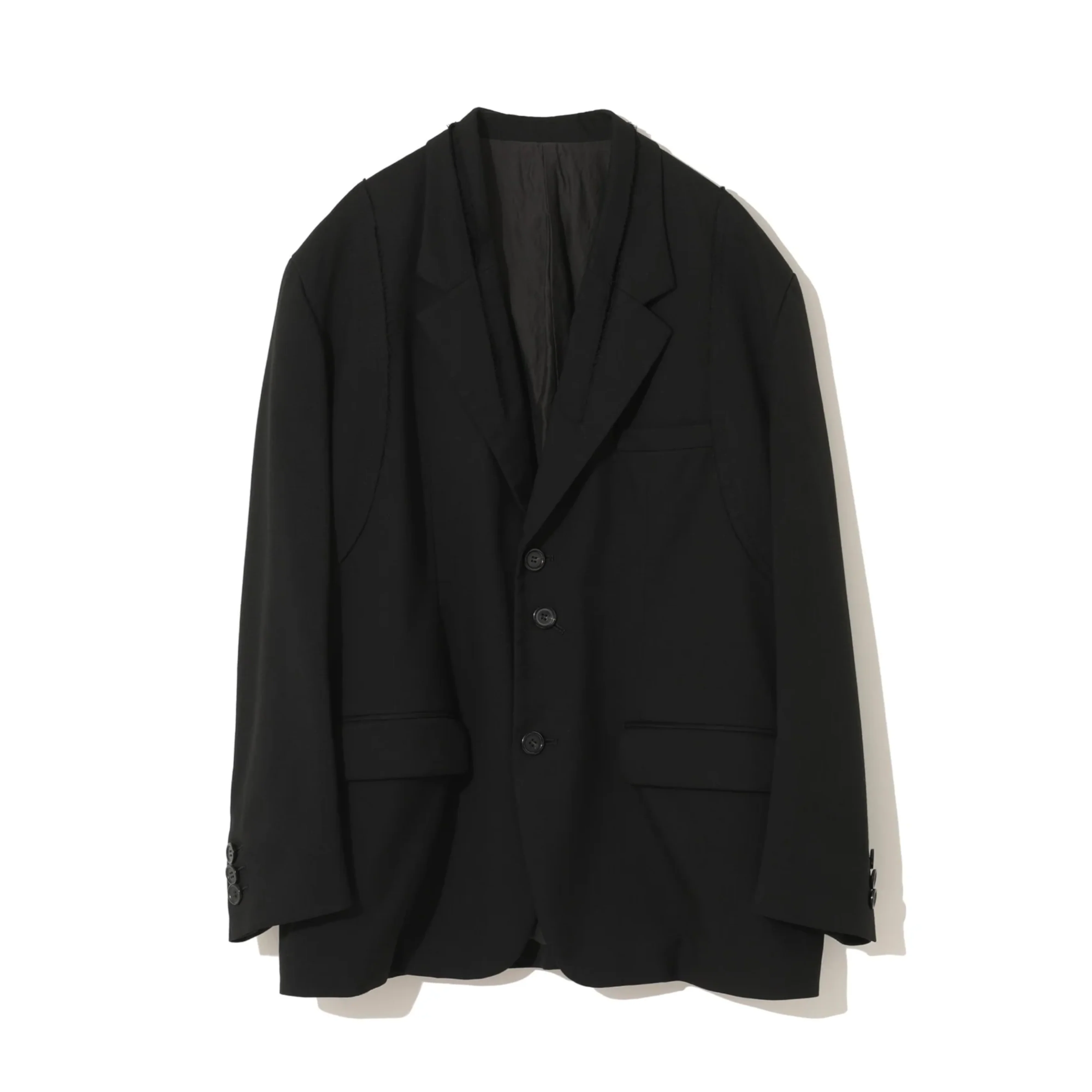 Undercover - Men'S Polyester Rayon Blend Twill Jacket - (Black)