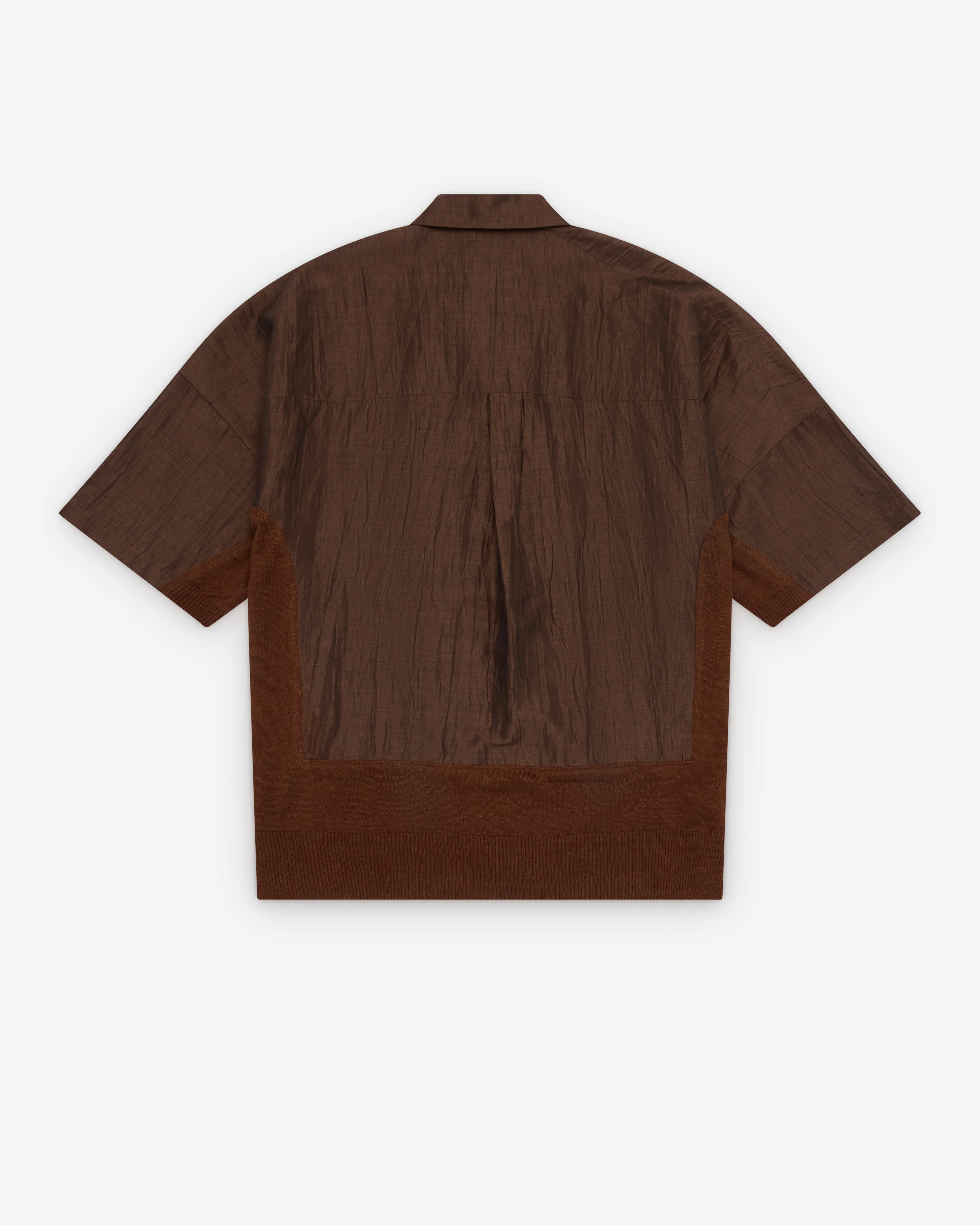UNDERCOVER - Men's Button Shirt Blouse - (Brown) - Image 2