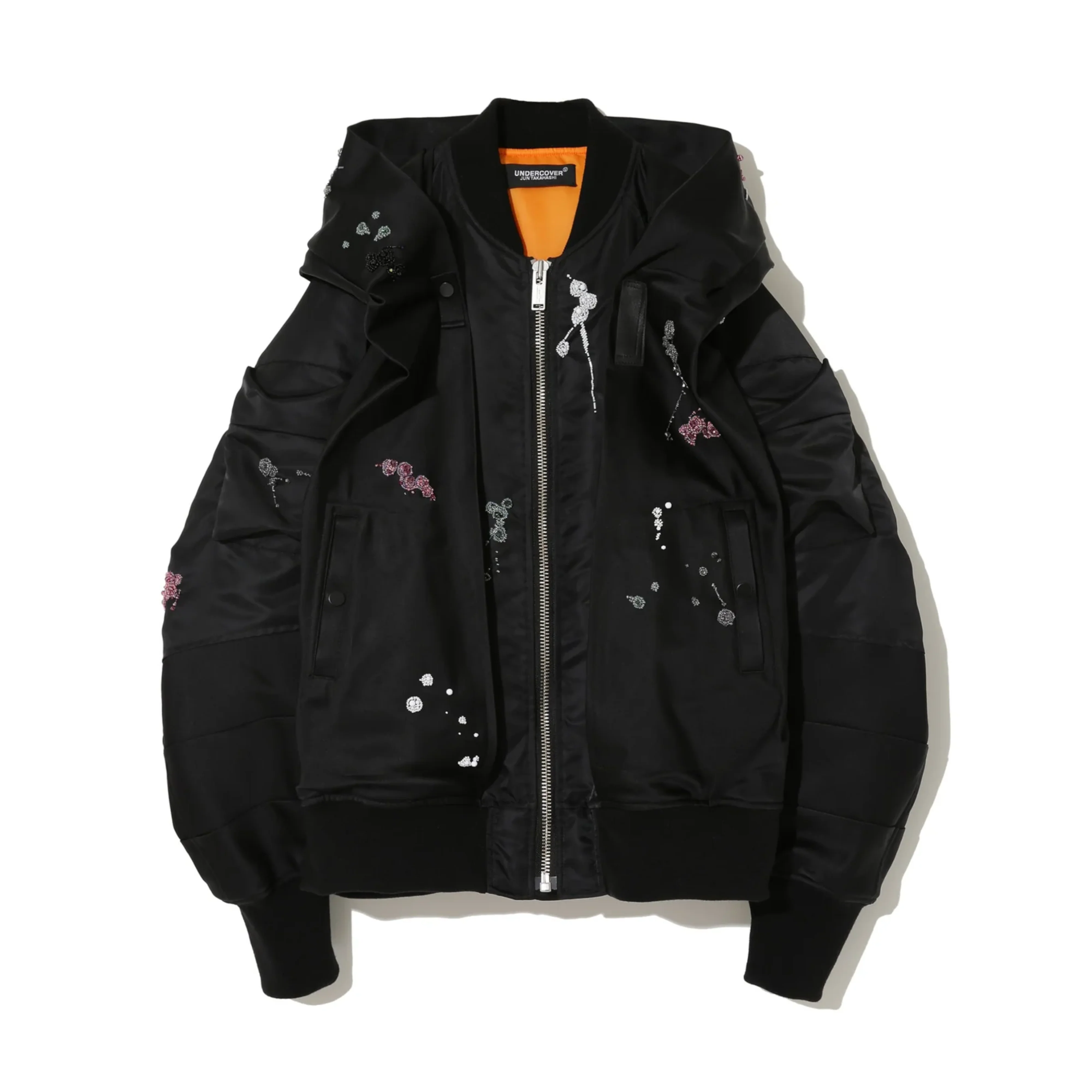 Undercover - Women'S Nylon Ma-1 Jacket - (Black)
