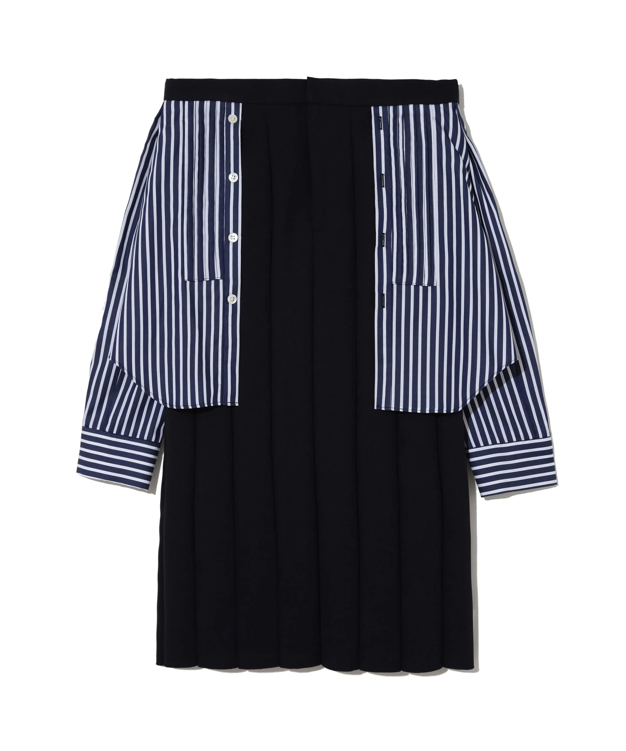 UNDERCOVER - Women's Skirt With Shirt Detail - (Navy)