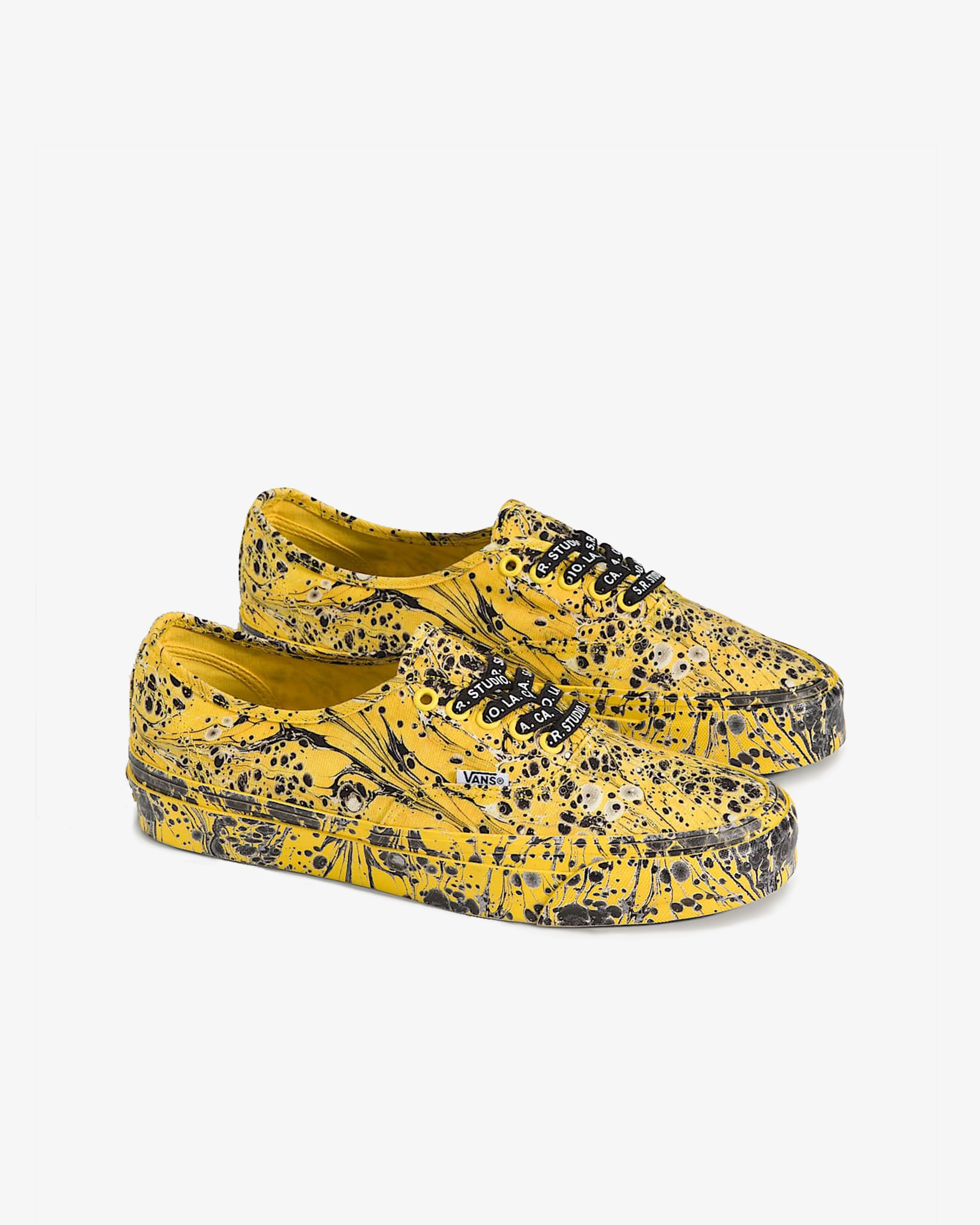 VANS - Men's OTW By Vans x S.R. Studio L.A. CA. Authentic 44 Vibram Sneakers - (Yellow Abstract) - Image 3