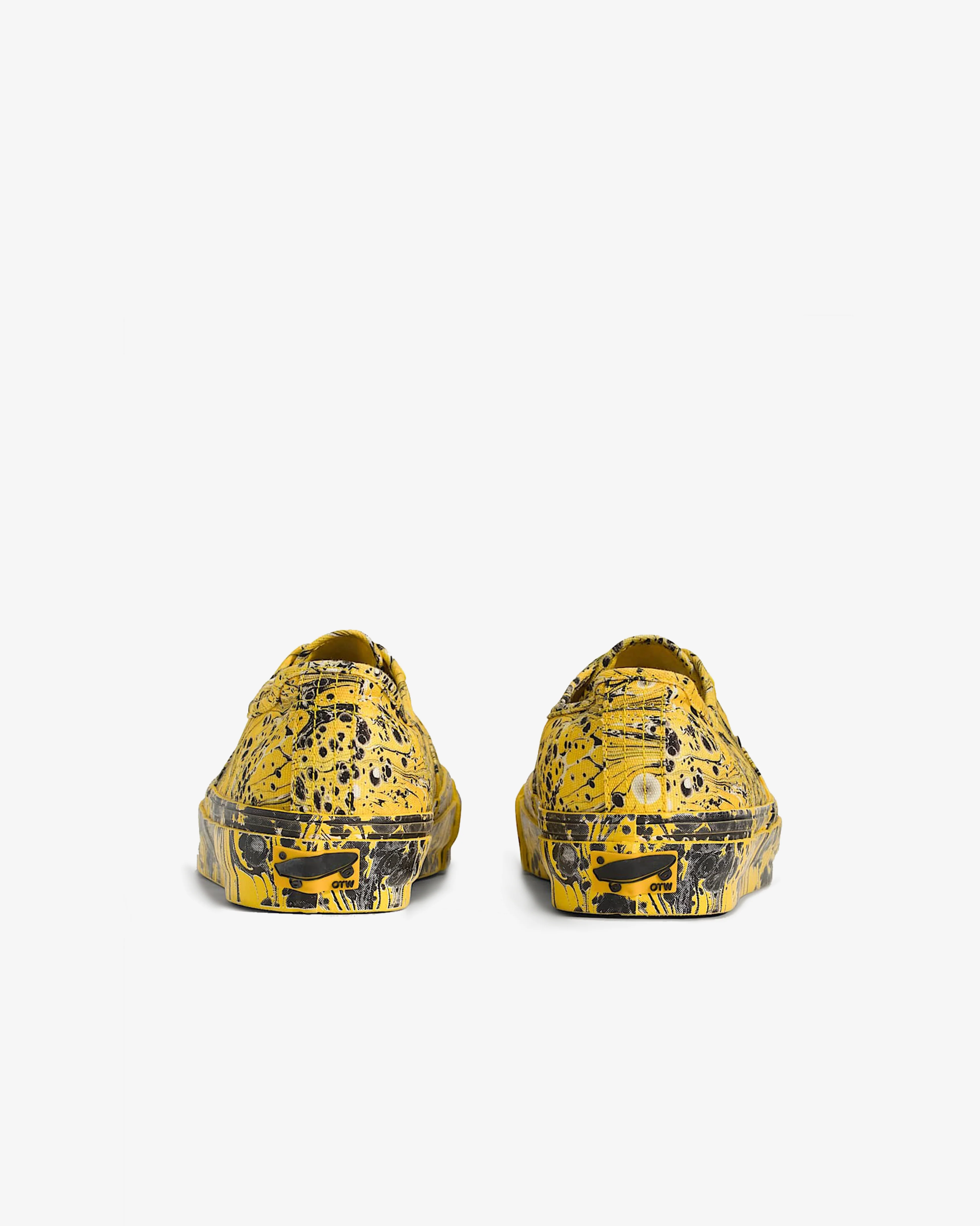 VANS - Men's OTW By Vans x S.R. Studio L.A. CA. Authentic 44 Vibram Sneakers - (Yellow Abstract) - Image 4