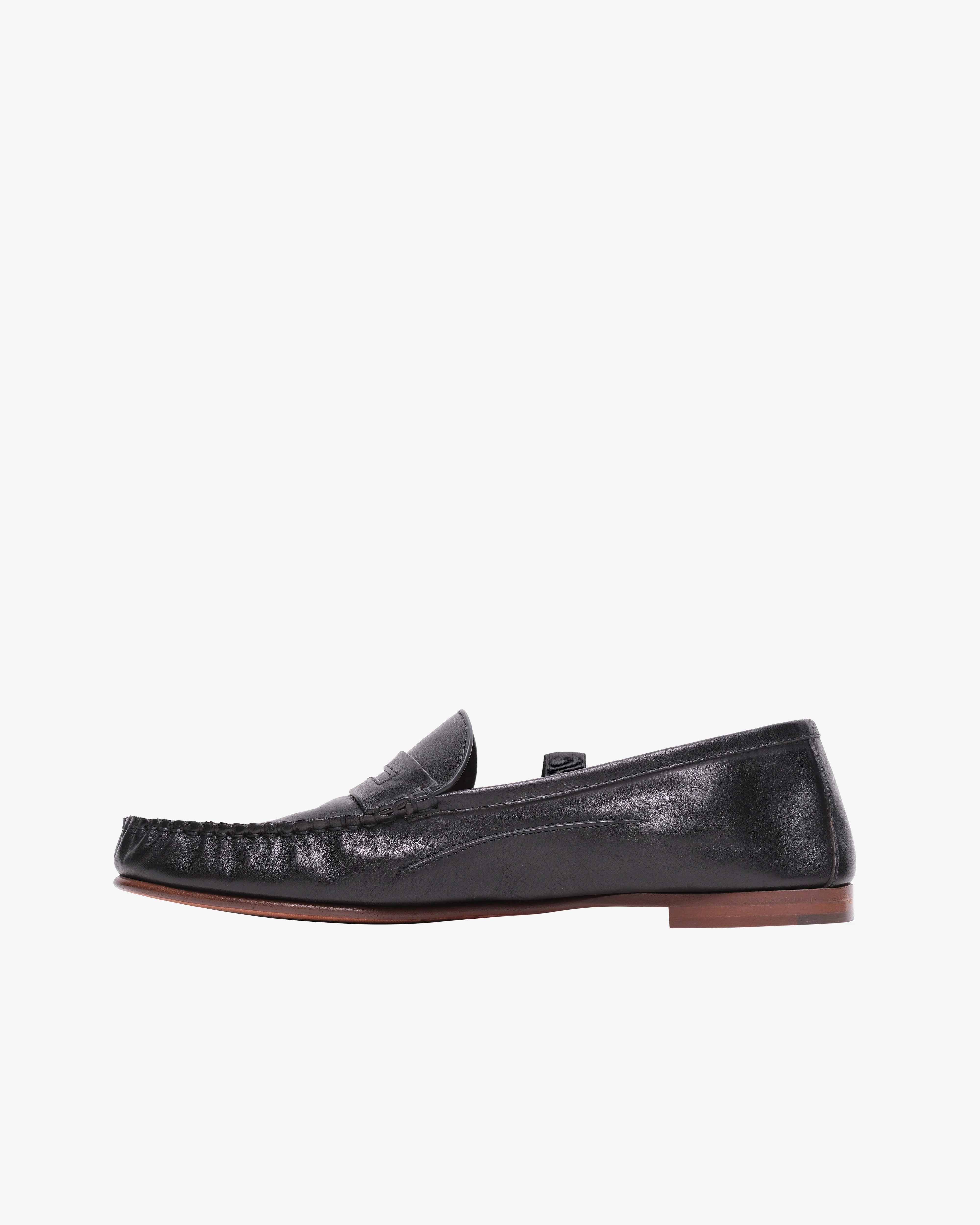 VERSACE - Men's Loafers T.0,5 Calf Leather - (Black) - Image 2