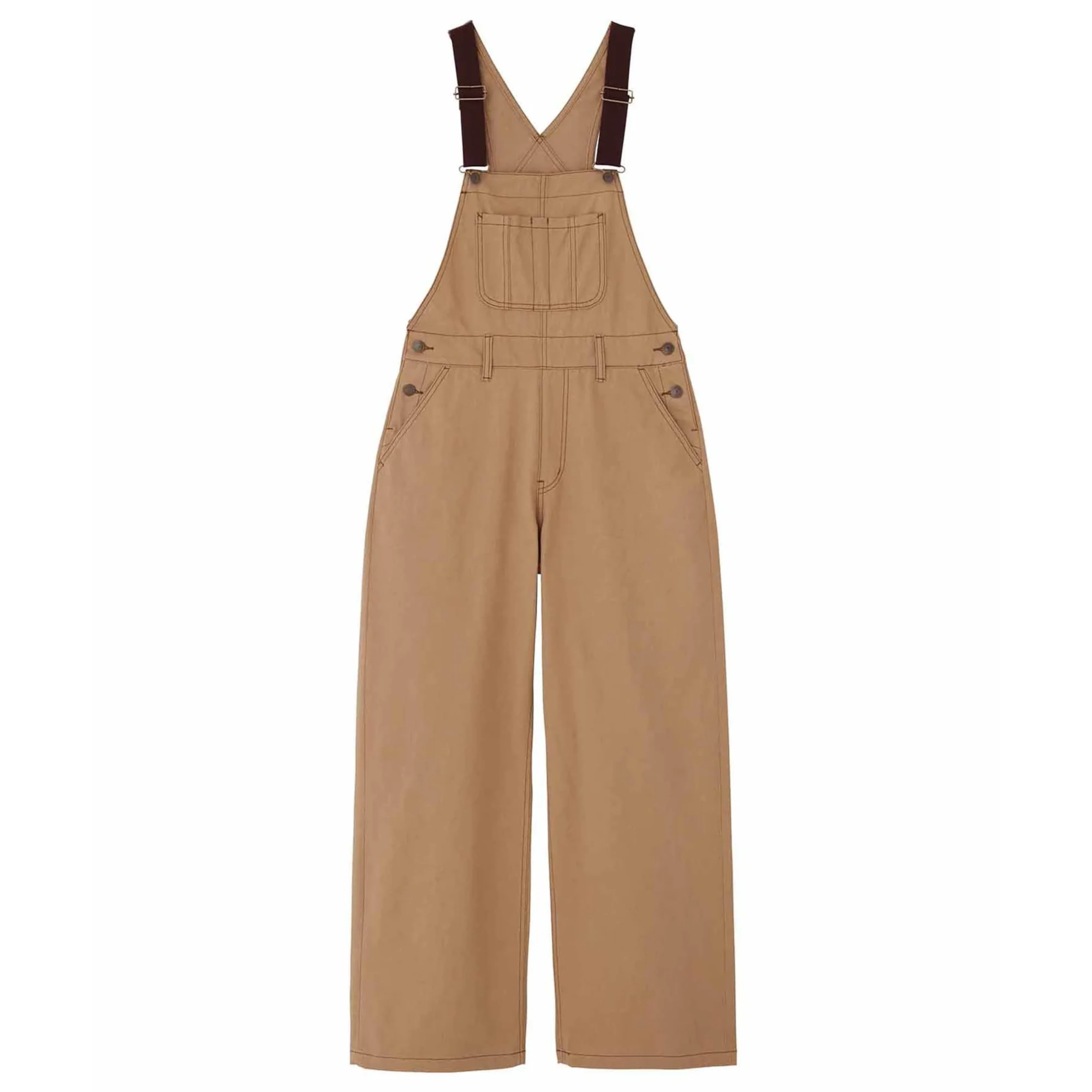 X-GIRL - Lightweigh Overalls - (21 BEIGE)
